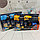 Детская игрушка оружие Бластер Assault Gun 29 см с мишенью, мягкими игровыми снарядами 12шт. 3 Оранжевый, фото 7