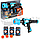 Детская игрушка оружие Бластер Assault Gun 29 см с мишенью, мягкими игровыми снарядами 12шт. 3 Оранжевый, фото 10