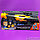 Детская игрушка оружие Бластер Assault Gun 40 см с мишенью, мягкими игровыми снарядами 12шт. 3 Оранжевый, фото 6
