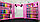 Набор для рисования (творчества) в чемоданчике The Best Gift For Kids с мольбертом, 176 предметов Розовый, фото 7
