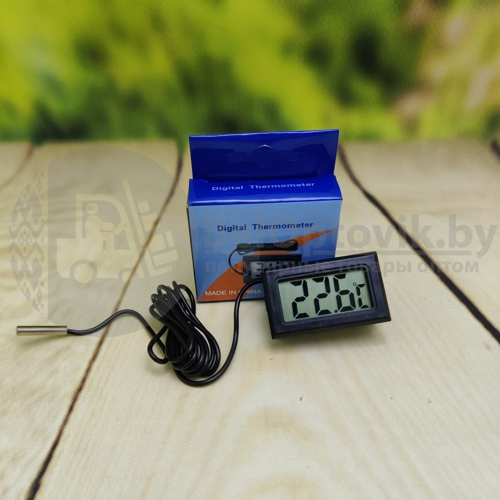 Цифровой электронный термометр с выносным датчиком - фото 3 - id-p179630154