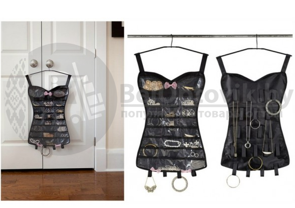 Органайзер для украшений little corset Черный - фото 9 - id-p179630168