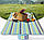Пляжный складной коврик плед МИКС, 130х150 см с непромокаемым дном, фото 10