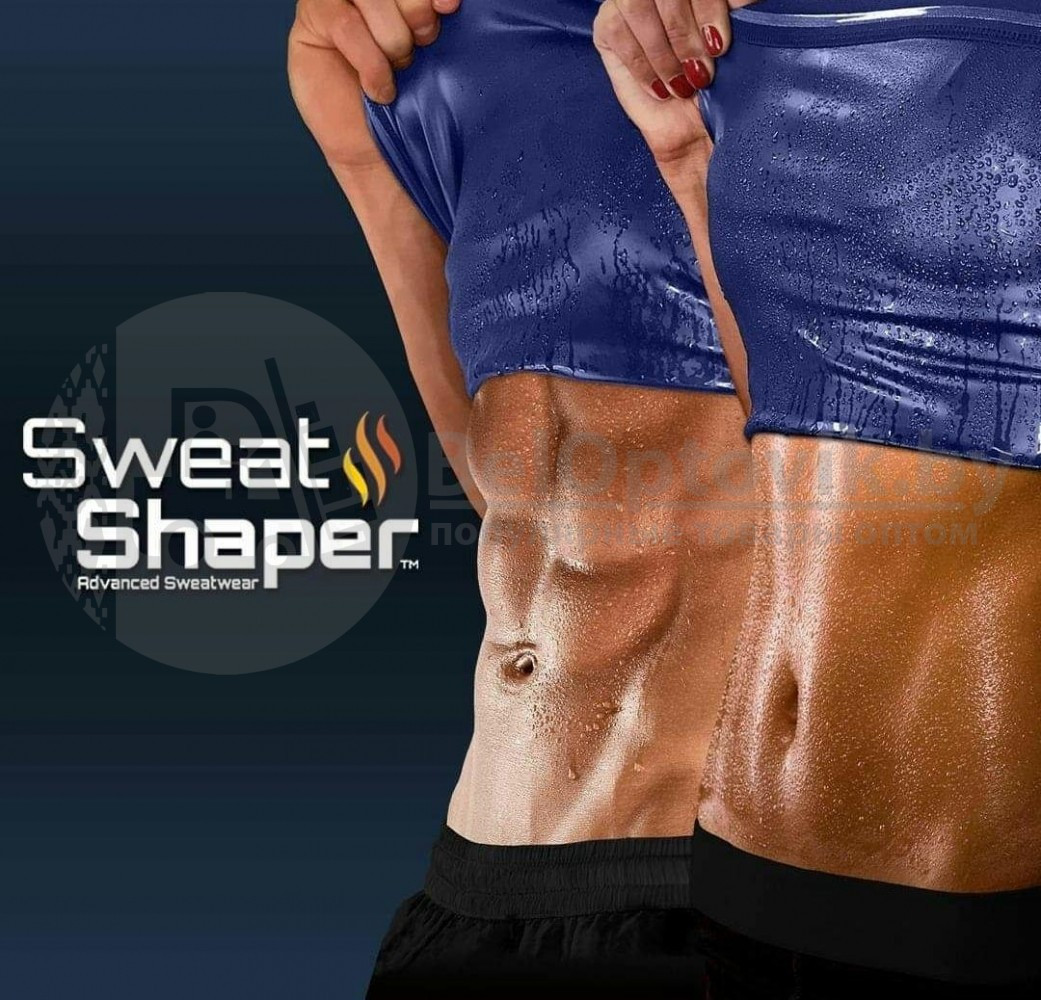 Майка для похудения Sweat Shaper, mens-womens XXL/XXXL Женская / Упаковка пакет - фото 4 - id-p179628196