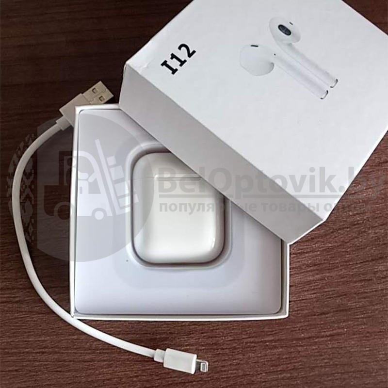 ХИТ по лучшей цене Беспроводные наушники i12 TWS Bluetooth 5.0 NEW Color Белый - фото 3 - id-p179629218