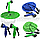Шланг Xhose (Икс-Хоз) 22.5 метров поливочный (Икс-Хоз) саморастягивающийся с пульверизатором Зеленый, фото 2