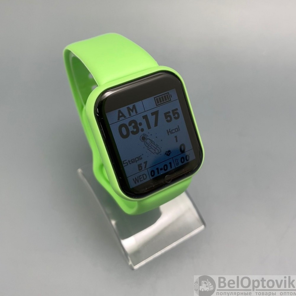 Умные часы Macaron Color Smart Watch Черный - фото 10 - id-p179623146
