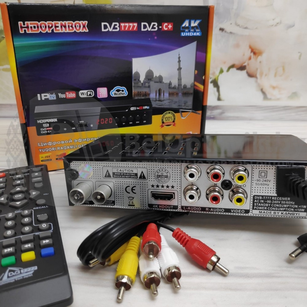 Цифровой ресивер (приставка) наземного вещания HD-Openbox DVB-T777 DVB C 4K UHD4k - фото 8 - id-p179626230