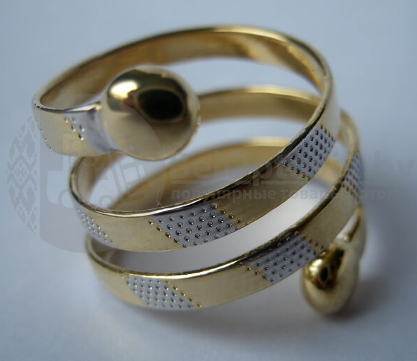 Медное магнитное кольцо для похудения с покрытием из родия - фото 8 - id-p179625235