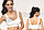 Бюстгальтер бесшовный French Bra (Френч Бра), комплект 3 шт (белый, черный, телесный) Размер M (91-94 см), фото 2