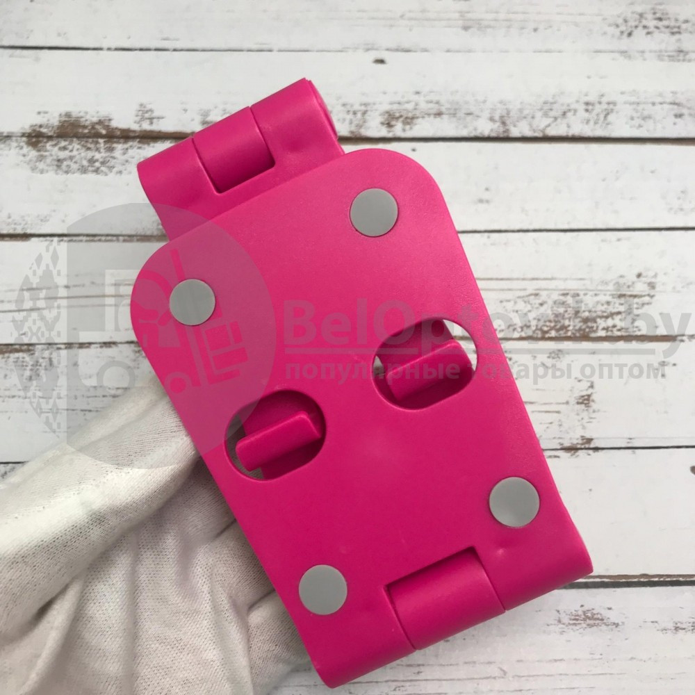 Подставка складная держатель Folding Bracket для мобильного телефона, планшета L-301 Розовый - фото 5 - id-p179626239