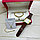 Акция Подарочный набор CartER (браслет, подвеска, часы) Серебро, коричневый ремешок, фото 7