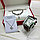 Акция Подарочный набор CartER (браслет, подвеска, часы) Золото, коричневый ремешок, фото 10