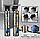 Беспроводной триммер Клипер для окантовки, бороды, усов и арт рисунков КЕЗИ KB-T9 с индикатором  Будда Золото, фото 6