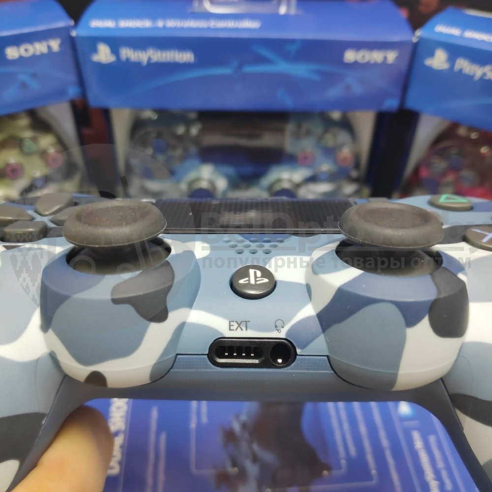 Игровой геймпад Sony DualShock 4 , беспроводной Синий хаки - фото 7 - id-p179625269