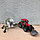Модель трактора: Трактор уборочный с граблями и ковшом 1:32  Qunxing Toys 550-49A, фото 10