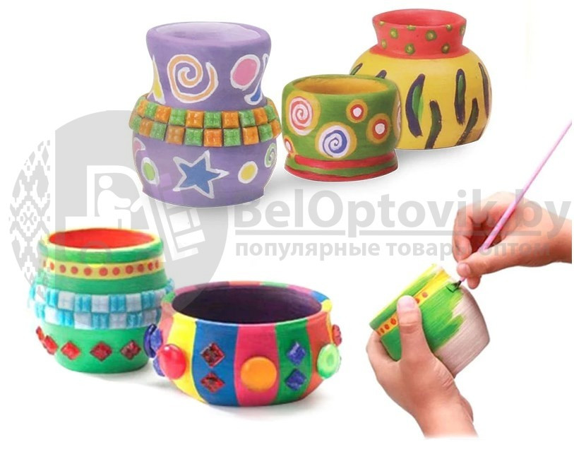 Набор для творчества Pottery Wheel Imaginative Arts Гончар (создание глиняных горшков), 8 Pottery wheel - фото 6 - id-p179628268