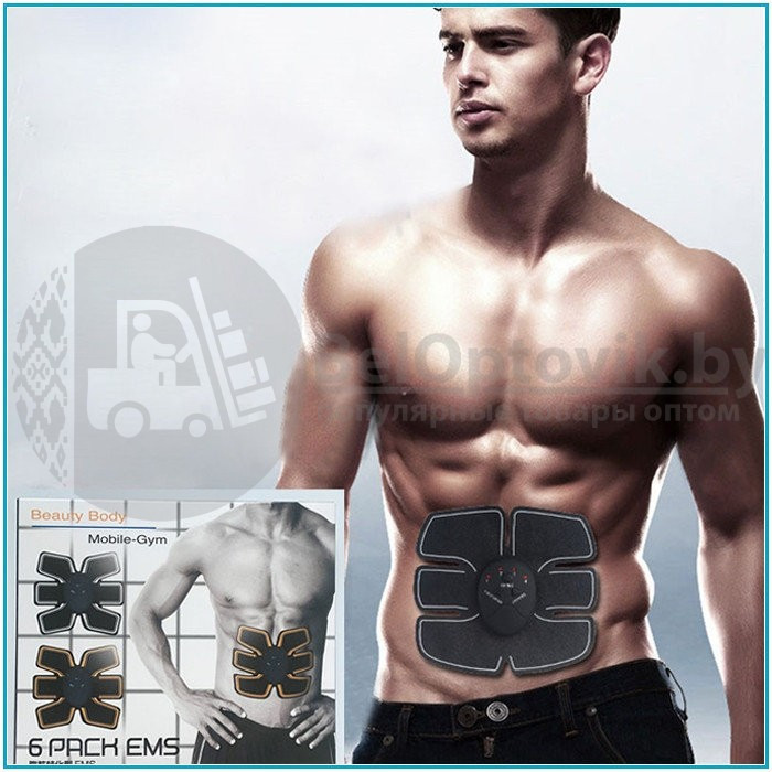 Миостимулятор тренажер для пресса Mobile-Gym Beauty Body 6 pack EMS - фото 4 - id-p179630301