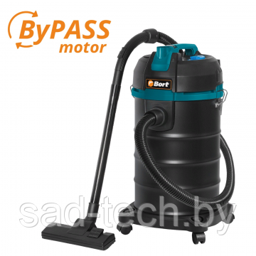 Пылесос для сухой и влажной уборки Bort BSS-1530 BLACK - фото 1 - id-p179632286
