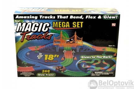 Гоночный трек Magic Tracks Mega Set - фото 1 - id-p179630318