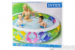 Надувной детский бассейн Summer Swimming Adult Pool 229х56см Intex