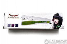 Плойка Straightener Hair Iron Tycoon TY-618, розовая