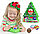 Набор  для раскрашивания новогоднего шара Magic Tree (Ёлочка, 3 шара, 8 маркеров). Елка, новогодние шары, фото 3