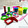Набор для лепки Genio Kids Тесто-пластилин. Формы и фигуры 6 цветов, 10 формочек TA 2005, фото 4