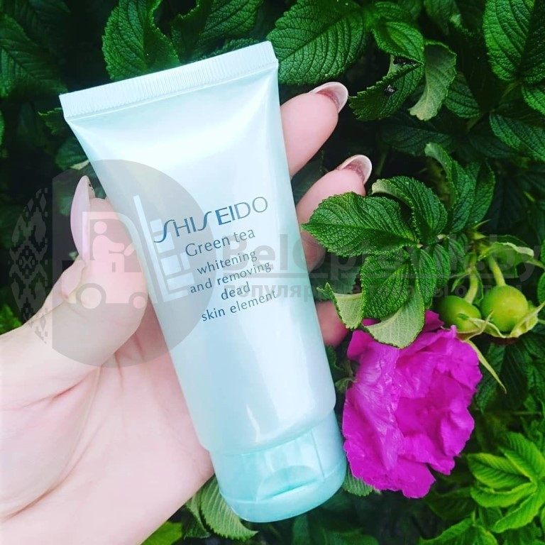 Пилинг-скатка ShiSeido Green Tea Зеленый чай. Нежное отшелушивание - фото 6 - id-p179629338