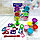 Набор для лепки Genio Kids Тесто-пластилин. Животный мир 6 цветов, 10 формочек, фото 3