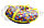 Санки надувные Ватрушка D 0,6м с рисунком Совушки, фото 2