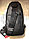 Кожаный слинго рюкзак  Crocodile (Крокодил) Чёрный, фото 3