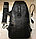 Кожаный слинго рюкзак  Crocodile (Крокодил) Чёрный, фото 5