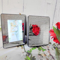 Распродажа Зеркало - фоторамка с подсветкой Magic Photo Mirror 2 в 1 (питание от USB или батареек)