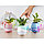 Музыкальный цветочный горшок Smart Music Flower pots Голубой, фото 3