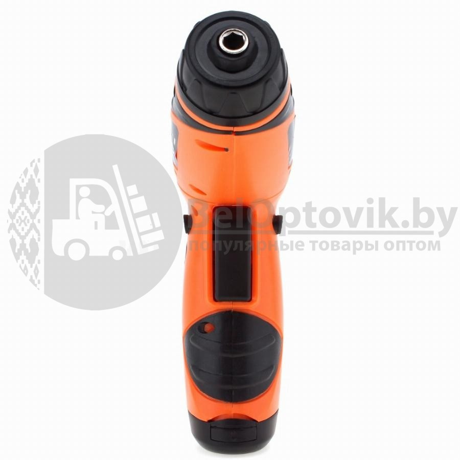 Шуруповерт X-Power Cordless Screwdriver на батарейках с набором бит KCS-616 Оранжевый - фото 10 - id-p179628399