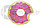 Надувной круг Пончик 90 (80) см, фото 10