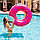 Надувной круг Пончик 120 (110) см. Розовый, фото 3