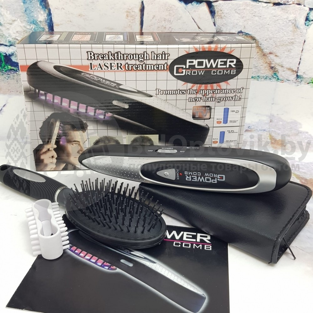 Лазерная расческа Power Grow Comb (Магия Роста волос) маникюрный набор - фото 3 - id-p179631561