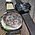 Часы Diesel  DZ4423 10 BAR ( Кожа) Черный корпус, черный ремешок, фото 10