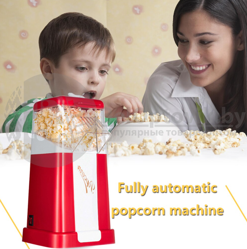 Попкорница Hot air popcorn maker RМ-1201 RETRO (Домашнии прибор для попкорна) - фото 4 - id-p179630565