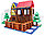 Магнитный конструктор Magformers Log House Set Бревенчатый дом,  87 деталей, фото 9