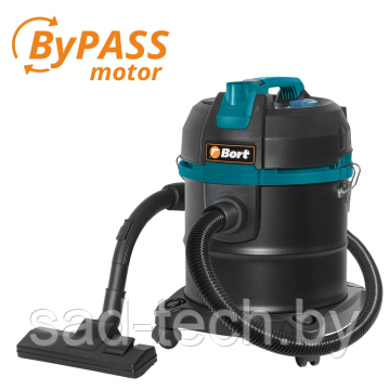 Пылесос для сухой и влажной уборки Bort BSS-1220 BLACK - фото 1 - id-p179632289