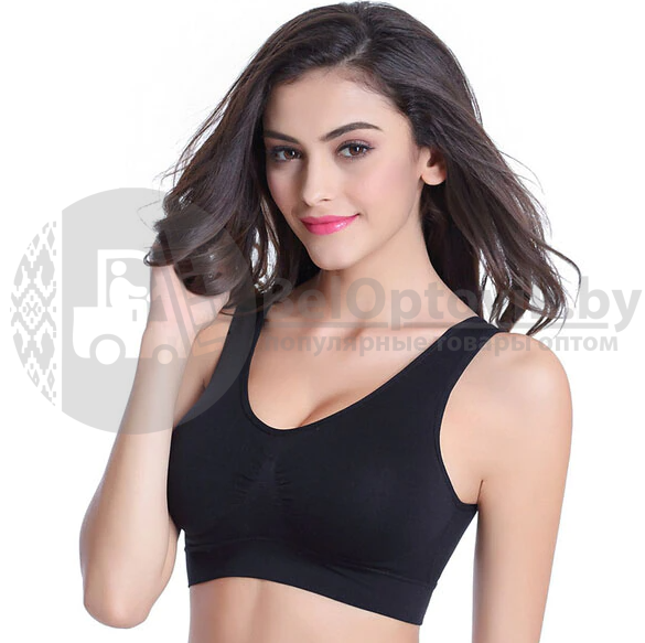 Бюстгальтер (бюстье) Slim N Lift Aire Bra размер М Черный - фото 9 - id-p179631639