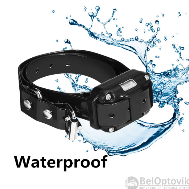 Электроошейник (до 67 см) 800м. для собак дрессировочный Rechargeable and Waterproof IP67 - фото 2 - id-p179626504