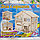 Конструктор деревянный Дом с гаражом сборка без клея Polly Н-11 (81 деталь), фото 5