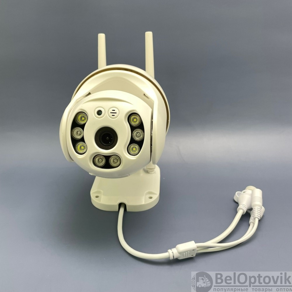 Уличная Wifi 1080P IP 66 Smart камера с микрофоном, ночное видение голосовой сигнал тревоги - фото 7 - id-p179626522