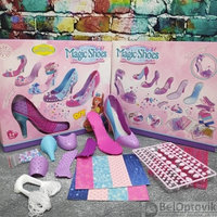 Набор для творчества Укрась туфельки принцессы с украшениями