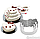 Формы из нержавеющей стали (кольцо для торта)  Cake Baking Tool  (3 шт) КИТТИ Kitty, фото 6