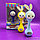 Умный зайка Alilo Алило музыкальная игрушка погремушка (аналог) Сказки, веселые песни, световые эффекты, фото 8